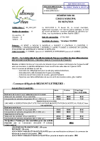 Tarifs de location – pdf