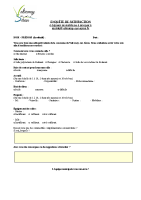 Questionnaire de satisfaction – pdf